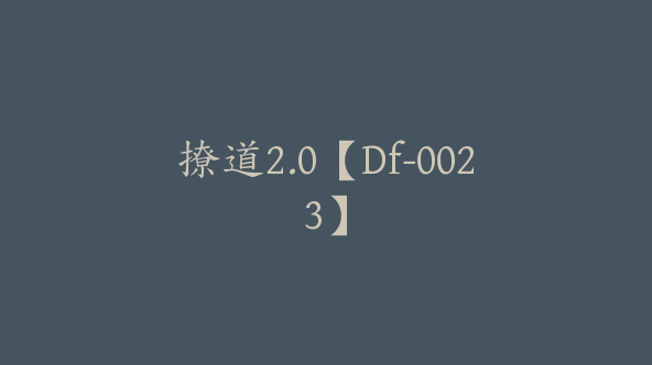 撩道2.0【Df-0023】